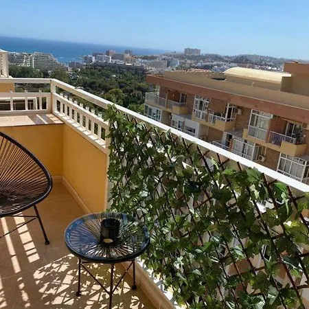 Con Espectacular Vista, Piscinas, Recep 24 Hs Apartamento Benalmádena